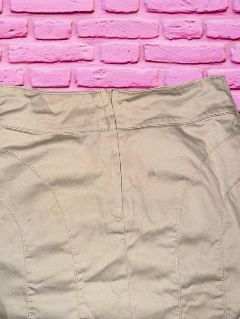 H&M Neutral Beige Pencil Skirt - Picture 4 of 6